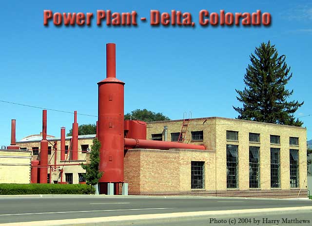 The Delta Municipal Light & Power Plant with Woodward type IC diesel engine governor units.